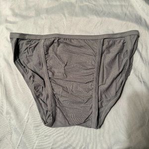 Gray String Bikini Men's Underwear (Medium) - Hanes